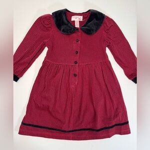 Growing Up Lord & Taylor Vintage Christmas Dress Size 5-6